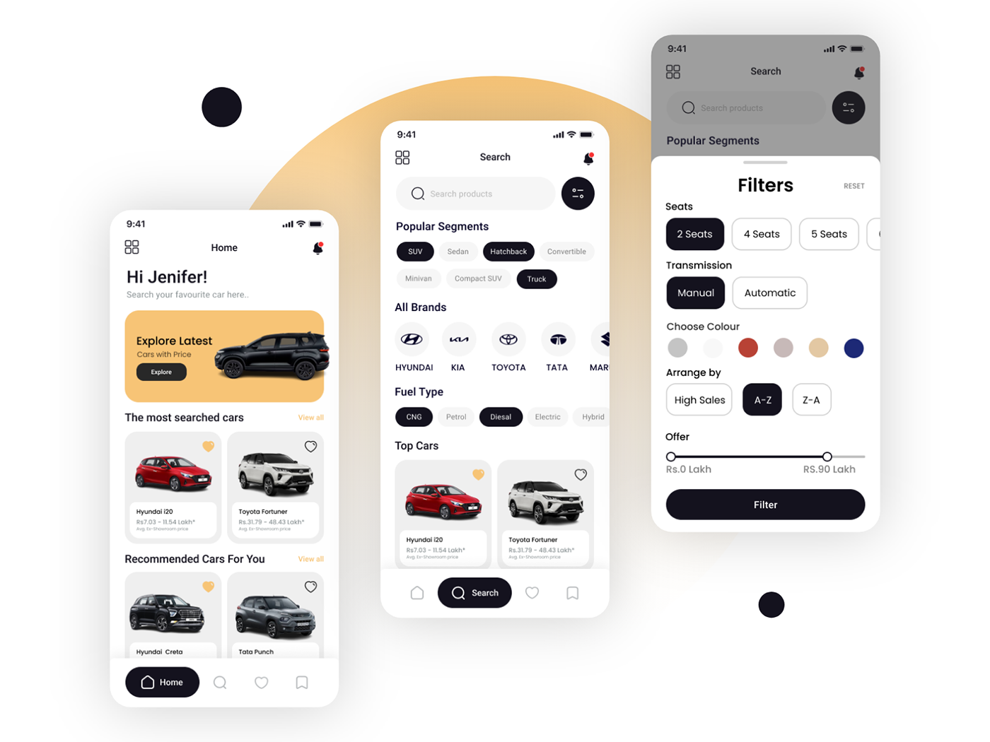 Auto Marketplace Mobile App